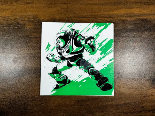 HueForge model: Buzz Lightyear – To Infinity and Your Print Bed! by 3D Prints By Vic