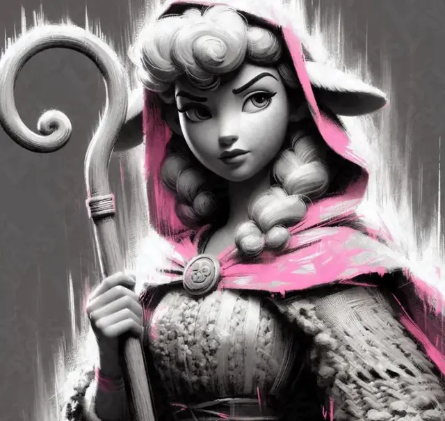 HueForge model: Bo Peep Hueforge by LoFi Layers