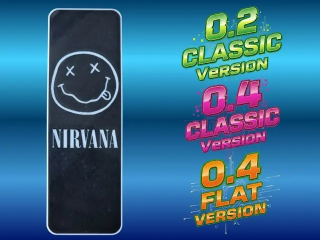 HueForge model: Nirvana Logo Bookmark by Atrus Design