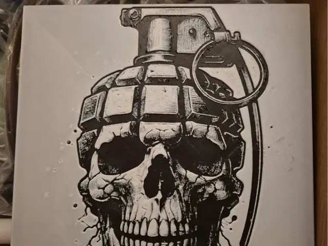 HueForge model: Skull Grenade Hueforge by Buntsta