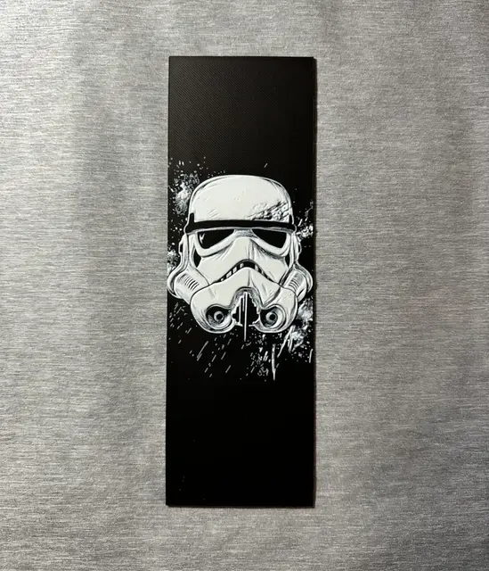 HueForge model: Stormtrooper Hueforge Bookmarks - 2 sizes by Hey Ben