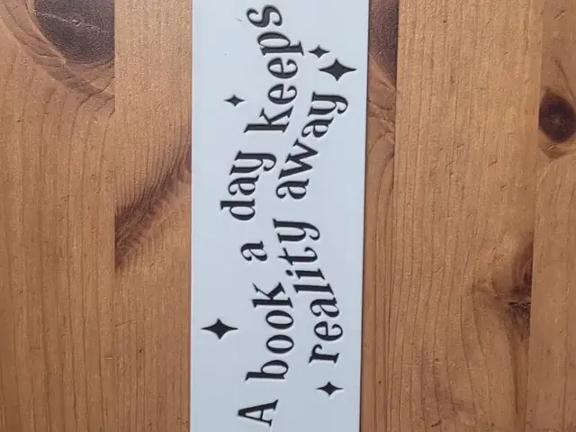 HueForge model: A Book A Day Bookmark by Morganja
