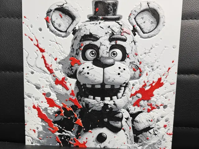 HueForge model: Freddy Fazbear fnaf by TheHueforgeLady