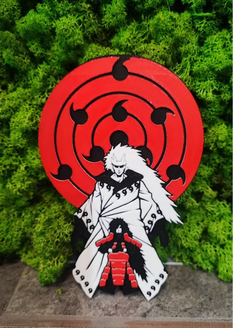 Perfect Dream -Madara by Garuda3D HueForge model: Perfect Dream -Madara by Garuda3D