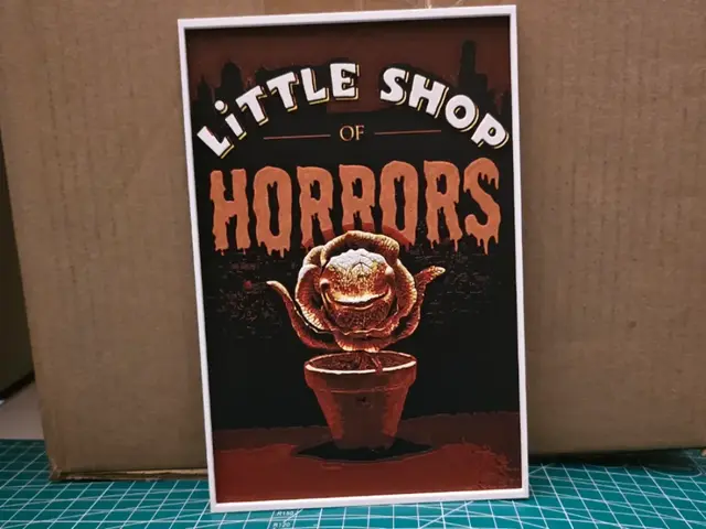 HueForge model: Little Shop of Horrors Movie Poster - Hueforge Art by Lumpy3D
