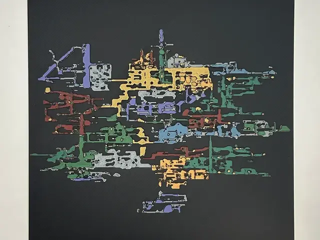 HueForge model: Silksong Map HueForge by CreativeDestructions