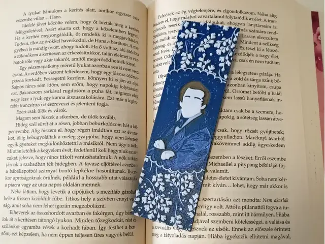 HueForge model: Benedict Bridgerton Bookmark by 3DNesy