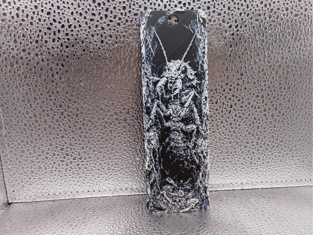 Ankheg Bookmark – Hueforge by Borishotch Industries HueForge model: Ankheg Bookmark – Hueforge by Borishotch Industries