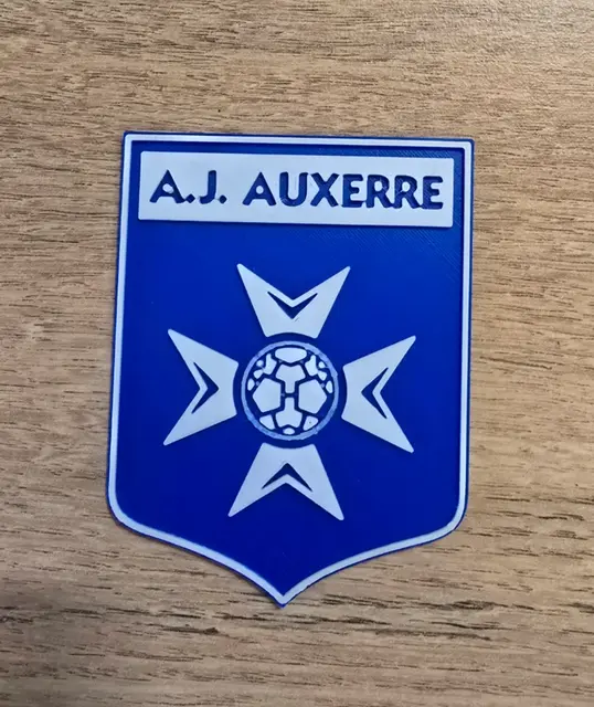 HueForge model: Auxerrois Youth Association Logo by Kactus Fpv