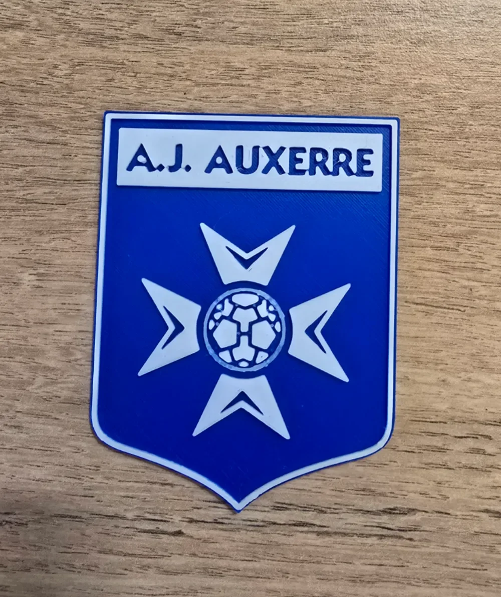 Auxerrois Youth Association Logo by Kactus Fpv HueForge model: Auxerrois Youth Association Logo by Kactus Fpv