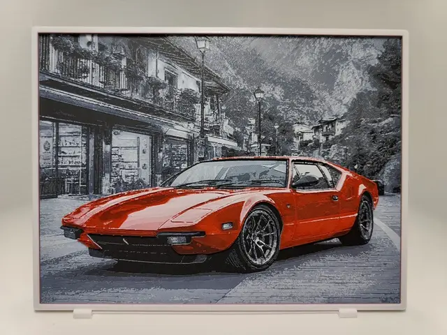 HueForge model: De Tomaso Pantera - Hueforge by BeaN