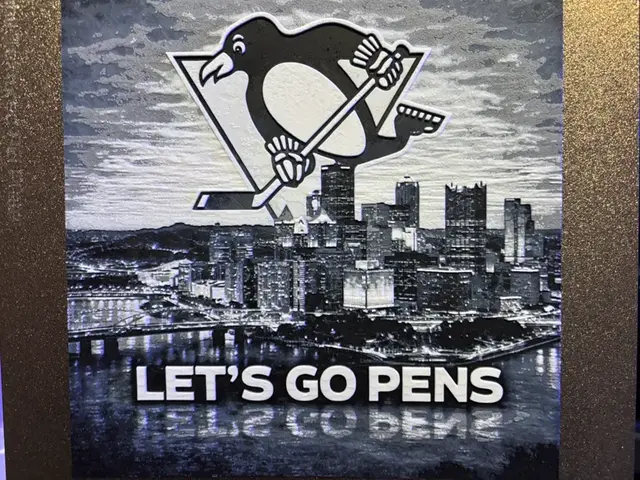 HueForge model: Pittsburgh Penguins Skyline NHL Hueforge by Reeftank&more
