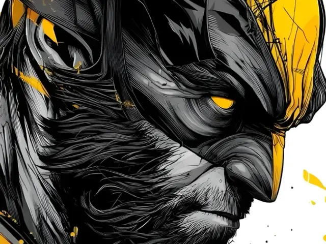 HueForge model: Wolverine Hueforge Art by 3D Gallery Realm