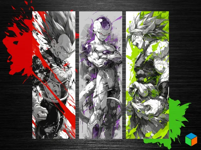 HueForge model: Frieza Bookmark by 3D Prints By Vic