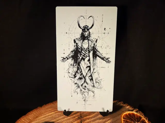 HueForge model: Loki - Marvel inspired - hueforge 110x200mm by EternalDesigns3D