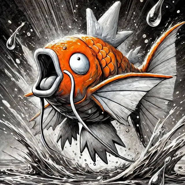 HueForge model: Magikarp Hueforge by LoFi Layers