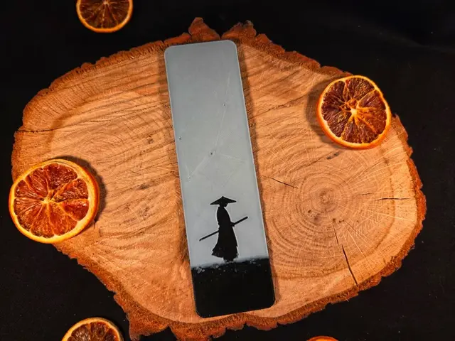 HueForge model: Samurai bookmark - hueforge by EternalDesigns3D