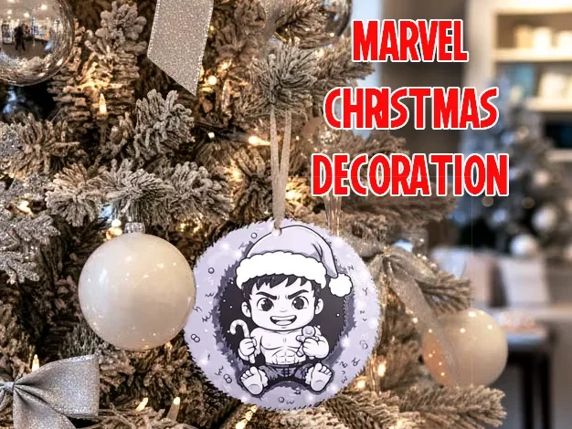 Hulk Baby Marvel Christmas Decoration Tree by Danz HueForge model: Hulk Baby Marvel Christmas Decoration Tree by Danz