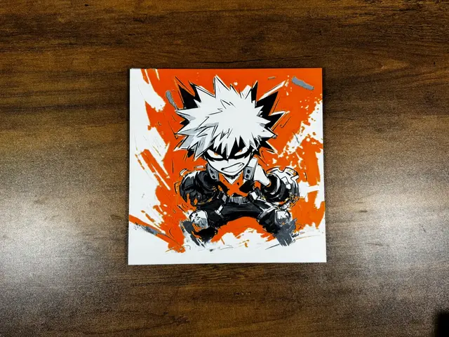 HueForge model: Chibi Bakugo – Explosive Power, Pint-Sized Punch by 3D Prints By Vic