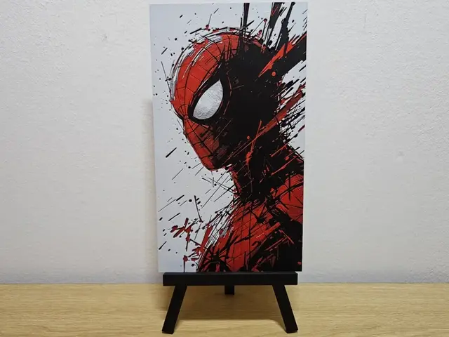 HueForge model: Spiderman Peter Parker Hueforge by Opao