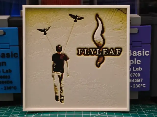 HueForge model: Flyleaf "Flyleaf" Album - Hueforge Art by Lumpy3D
