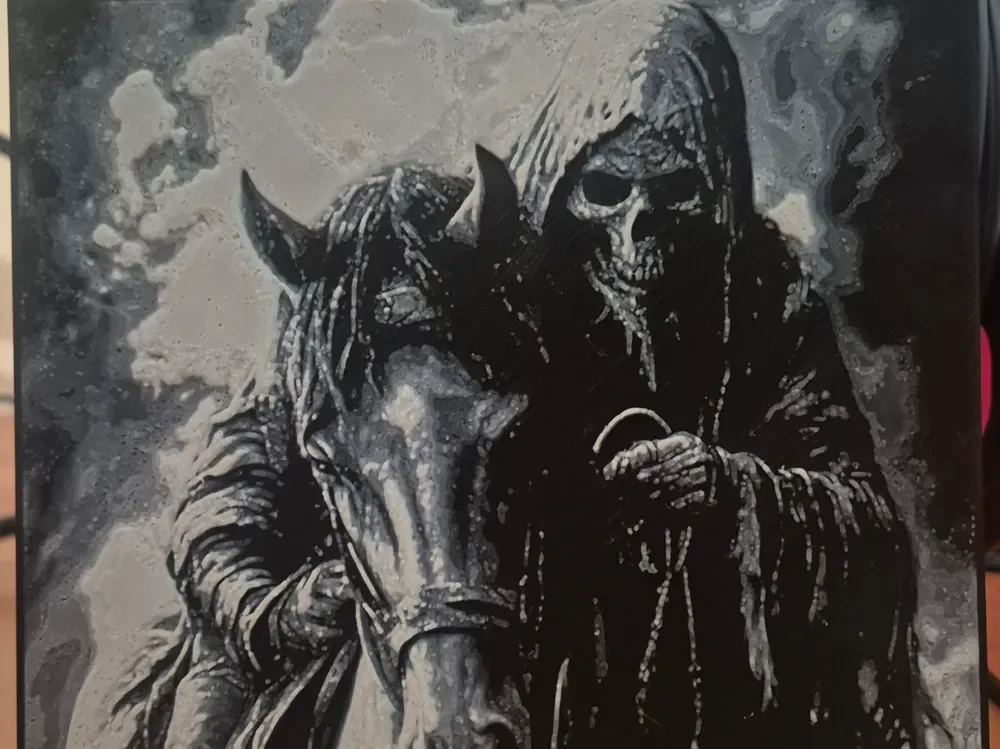 death on a horse hueforgehu by Buntsta HueForge model: death on a horse hueforgehu by Buntsta