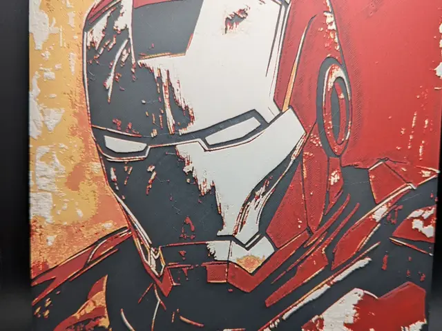 HueForge model: Iron Man Hueforge by the_bearded_jedi