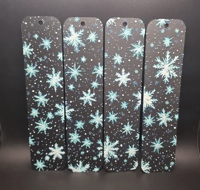 HueForge model: Snowflake Hueforge Bookmarks by the_bearded_jedi