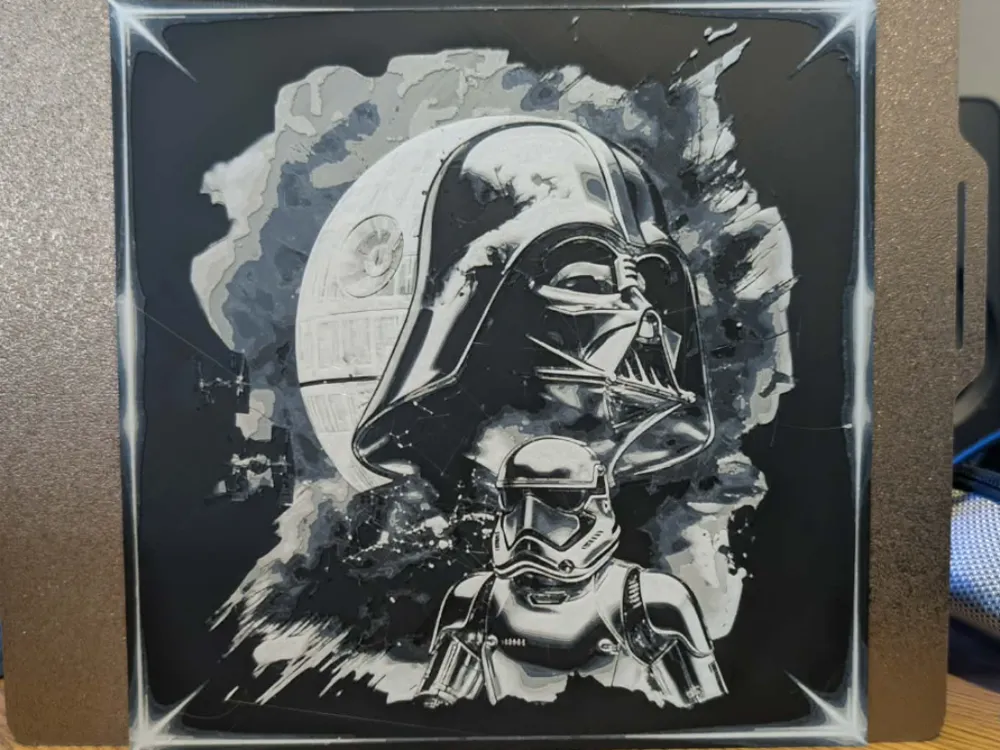 Starwars - hueforge by 3dGlow HueForge model: Starwars - hueforge by 3dGlow