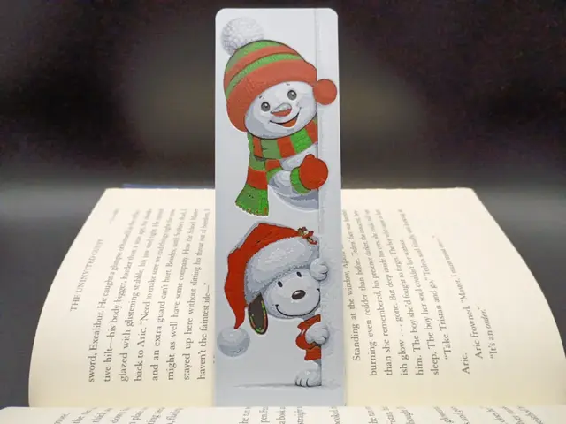 HueForge model: Christmas Snoopy x Snowman Bookmark by 3djd