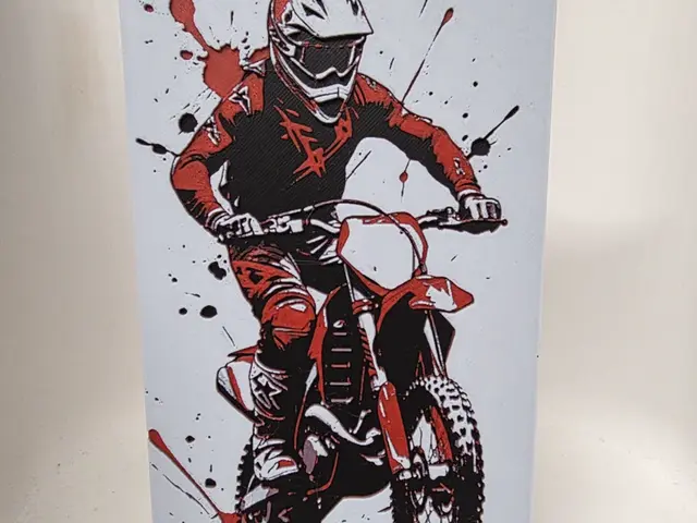 HueForge model: Motocross Hueforge by Morganja