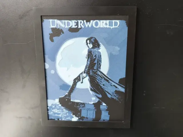 HueForge model: Underwold 1 poster - hueforge by Altf4-Formation