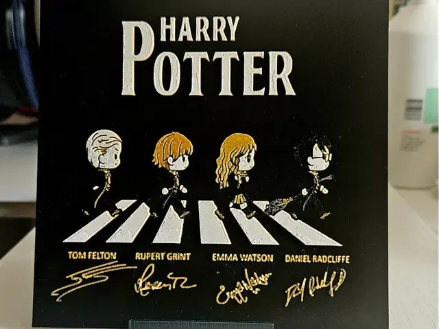 HueForge model: Harry Potter Crosswalk by Mano's 3d_Art