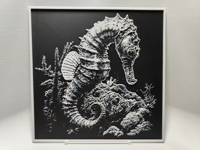 HueForge model: Seahorse - Hueforge by BeaN