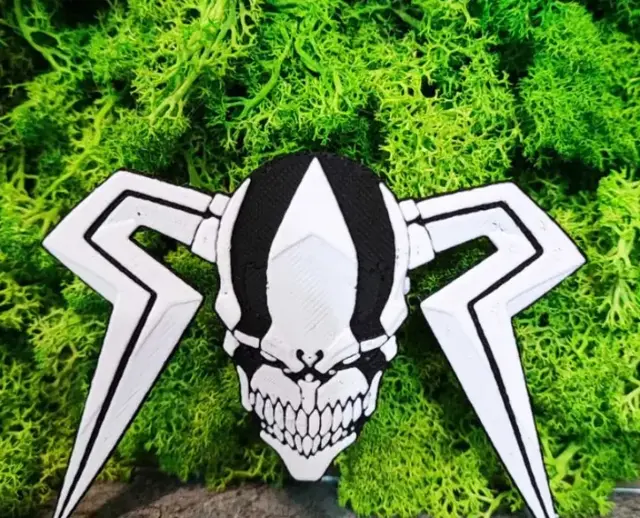HueForge model: Ichigo Hallow Sticker by Garuda3D