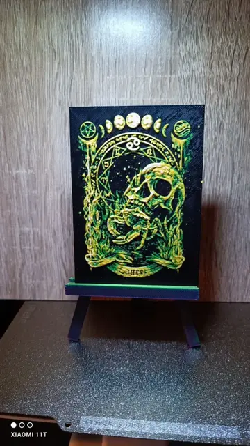 HueForge model: zodiac signs (cancer) hueforge by KO Additive Labo