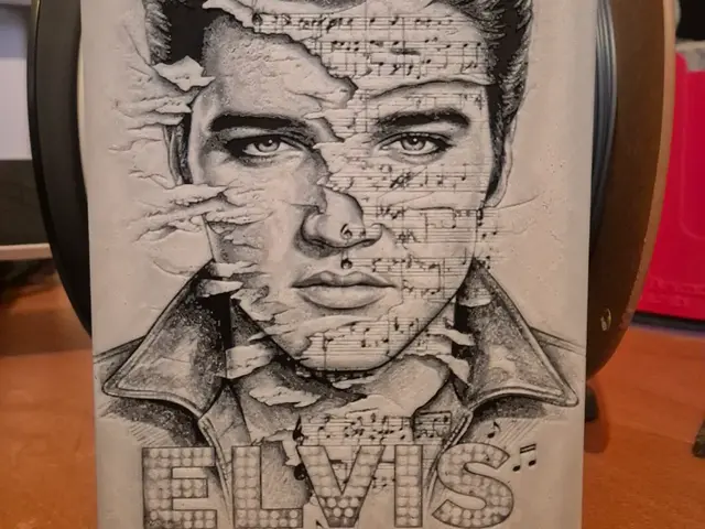 HueForge model: elvis song papers hueforge by Buntsta