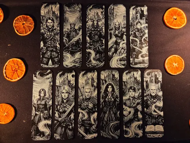 The Witcher / Wiedźmin bookmark set