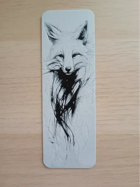 HueForge model: Fox Bookmark by Atrus Design