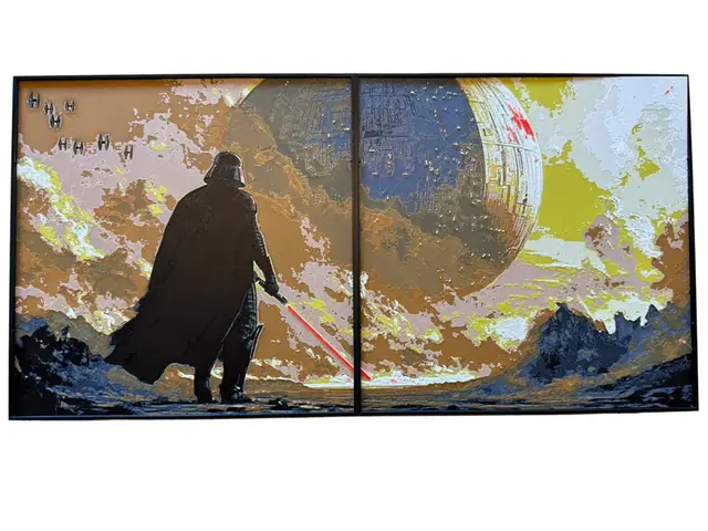 HueForge model: Darth Vader - Hueforge - 400x200 by Canadian Gamer