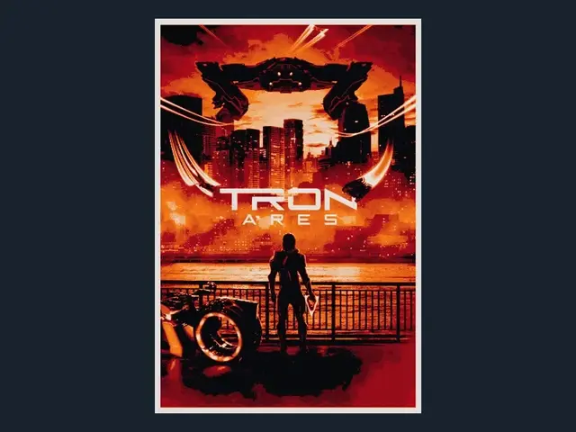 TRON: Ares (Movie Poster - HueForge)