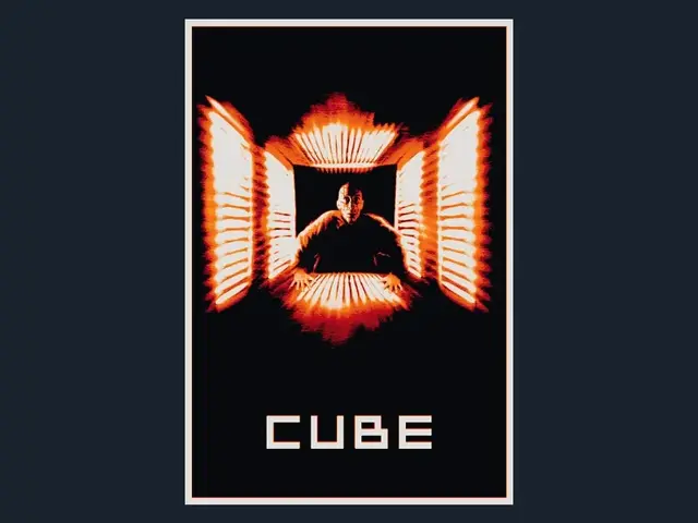 HueForge model: Cube (Movie Poster - HueForge) by HugheCraft