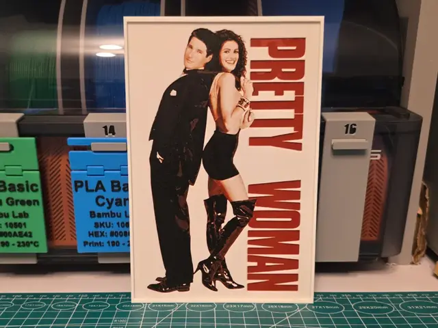 HueForge model: Pretty Woman Movie Poster - Hueforge Art by Lumpy3D
