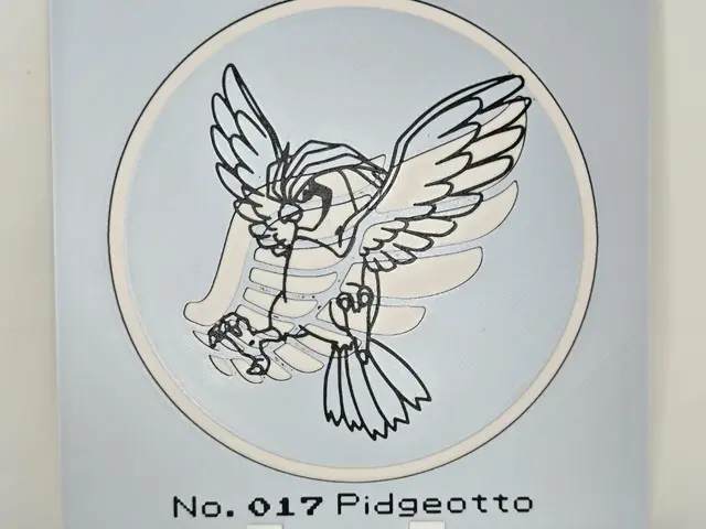 HueForge model: Minimalistic Pidgeotto Hueforge by 3Ree Printing