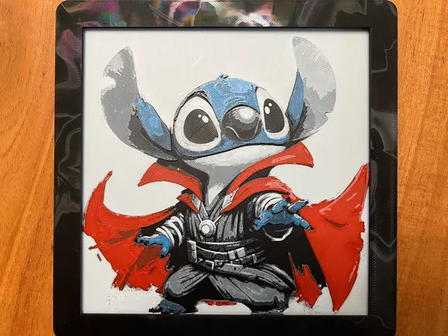 HueForge model: Stitch Dressed as Dr. Strange by JustBe 3D Printing