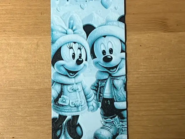 minnie and mickey mouse bookmark