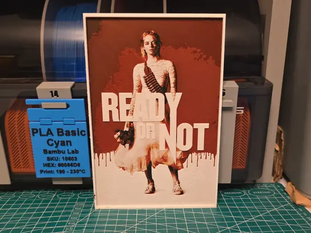Ready or Not Movie Poster - Hueforge Art