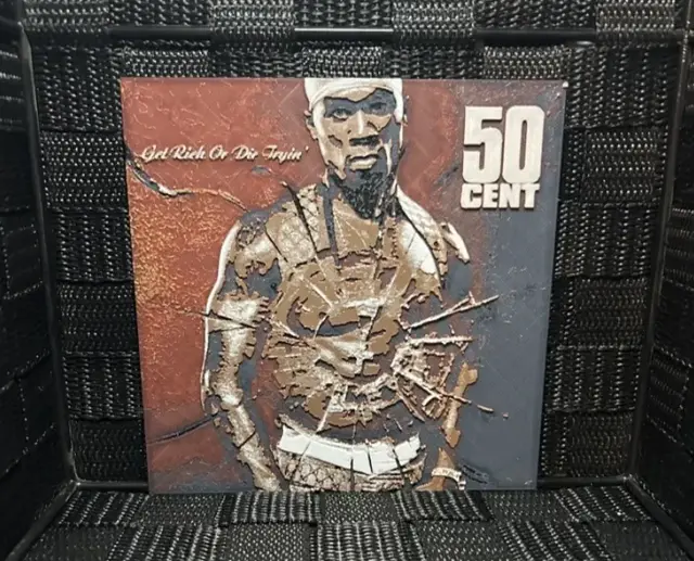HueForge model: Hueforge Music Poster -50 Cent - by JoDau