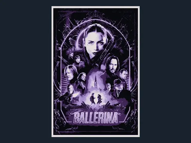HueForge model: Ballerina (Movie Poster - HueForge) by HugheCraft