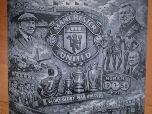 HueForge model: man u respect by Buntsta